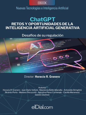 cover image of Chat GPT. Retos y oportunidades de la Inteligencia Artificial Generativa